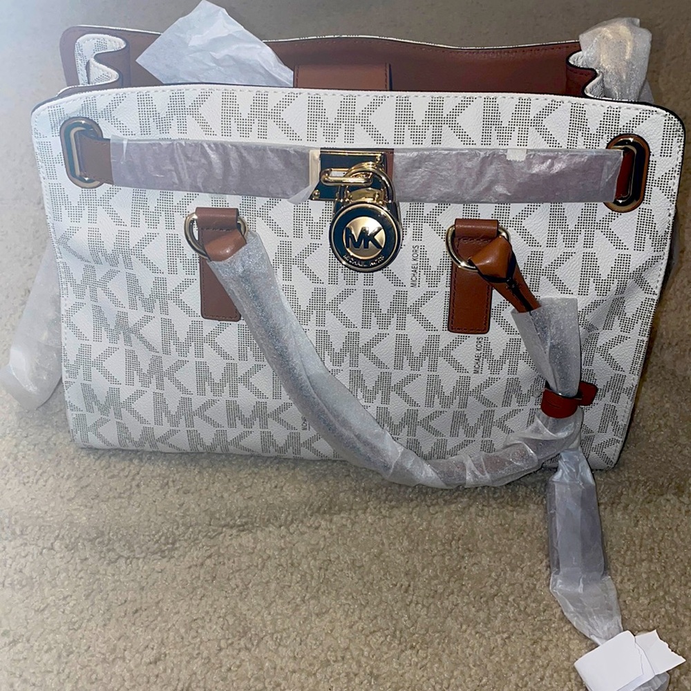 Michael Kors White Satchel